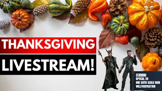 Thanksgiving 2022 Livestream | What Are We Thankful For? Hot Toys, InArt, JND Studios, Queen Studios
