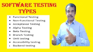 Different Types of Manual Testing |  Functional & Non Functional Testing | Part 1 | Testingshala
