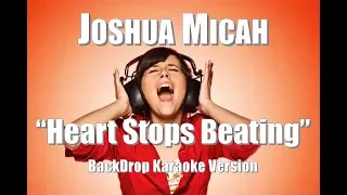 Joshua Micah "Heart Stops Beating" BackDrop Christian Karaoke