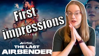 First Impressions - Trash | Avatar the Last Airbender | ep 1-3 |