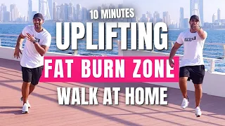 10 minute Fat Burn Walk | Feel Good Walking Workout | Mood Booster
