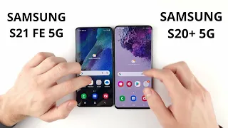 Samsung S21 FE 5G vs Samsung S20 Plus SPEED TEST