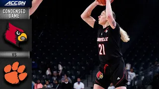Louisville vs. Clemson Condensed Game | 2021-22 ACC Women’s Basketball