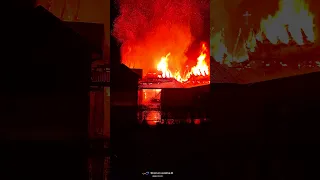 Incendiu violent în Râșnov 01.01.2022