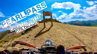 Pearl Pass Colorado a rocky ride from Crested Butte to the top!
