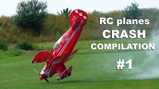 RC planes CRASH COMPILATION #1 | 4K