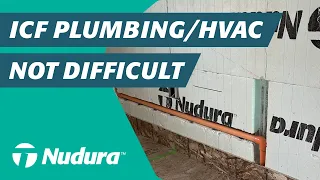 Plumbing & HVAC Systems with Nudura ICFs