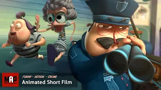 CGI 3d Animated Short Film ** ESCARFACE ** Funny Action Grannies Animation by ESCARFACE / MOPA Team