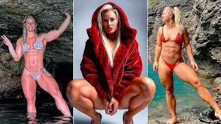 Blonde bodybuilder Dani Elle Speegle - Women's Fitness Motivation 2023