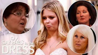 "Lose Little Bit More Weight" Picky Mums That HATED The Bride's Dress! | Say Yes To The Dress