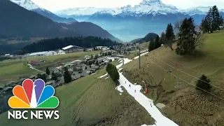 Leaders at World Economic Forum to face reality of climate change on Swiss slopes