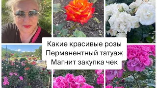 Розы на ул. Малышева Лазаревское/ перманентный татуаж/ закупка чек в Магните 🌴Сочи🌴👉#лазаревское