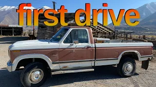 First Drive 1984 Ford F250 6.9L Diesel