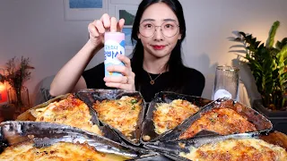 치즈듬뿍🧀 매콤달콤 키조개구이 오독쫄깃 식감 끝판왕❤️ Grilled Pen Shell with Cheese MUKBANG EATING SHOW