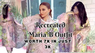 Branded Dress at Cheap Price |Recreating  Designer Suits| MARIA B | MPRINTS