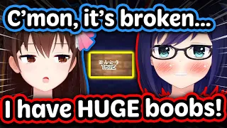 A-Chan Plays With Miko's Lie Detector & Sora Gets Triggered 【ENG Sub Hololive】