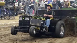 2023 Garden Tractor Pulling! 1,350 lb. Light Open Class! Liberty, KY Winter Nationals