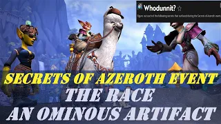 Secrets of Azeroth Event Day 14 | The Race | A Treacherous Race | An Ominous Artifact