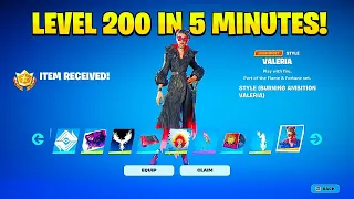 How To LEVEL UP FAST in Fortnite Chapter 5! (Get to Level 200)