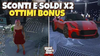 VENDITA CASSE SOLDI X2! SCONTI OTTIMI E SOLDI DOPPI SU GTA ONLINE AGGIORNAMENTO SETTIMANALE