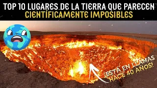 TOP 10 Lugares de la TIERRA que Parecen Científicamente IMPOSIBLES #miedo #tierra #datosterrorificos