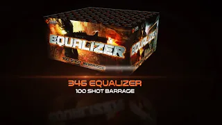 Cube Fireworks - 346 Equalizer 100 Shot Barrage