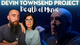 Devin Townsend Project - Death of Music (REACTION) with my wife