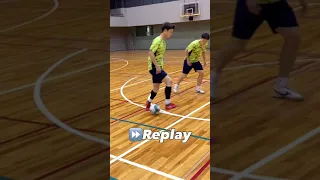 【Tutorial】futsal skill”back turn”