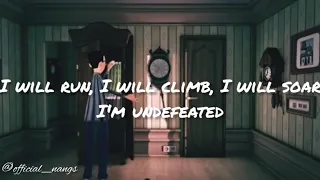 Dream it possible - carton version official Lyrics video