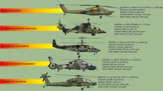 10 Fastest Attack Helicopters Ever Recorded