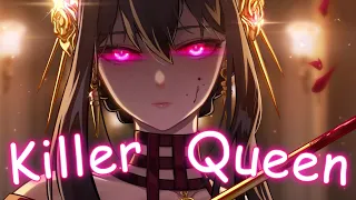 「Nightcore」- Killer Queen (Lyrics) - Mad Tsai