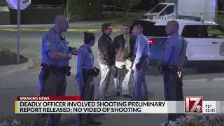 Man fatally shot by Raleigh officer pulled knife out, report says