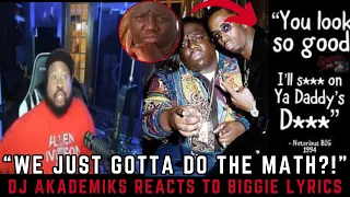 No Biggie...DJ akademiks REACTS To Diddy-BIGGIE FREAKOff Allegations