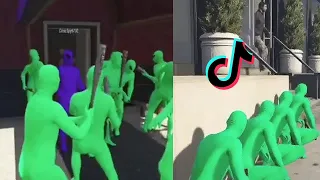 Green Alien Gang VS Purple Gang Funniest Compilation 👽