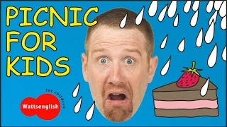 Funny Picnic for Children | English for Children | EFL Stories for Kids with Steve and Maggie