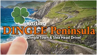 Exploring the DINGLE Peninsula - DINGLE Town and Epic Slea Head Drive!