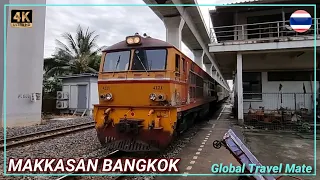 Makkasan Railway Station Bangkok Early Morning Market 🇹🇭 Thailand