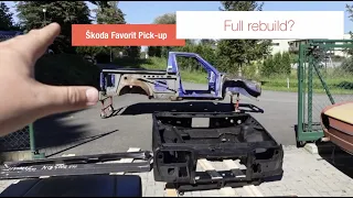 Pick-up Škoda Favorit | Complete renovation?