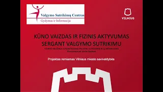 Valgymo sutrikimai  kūno samprata ir fizinis aktyvumas