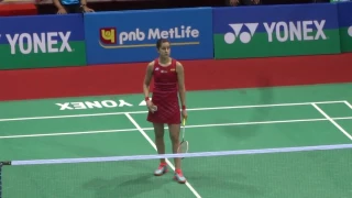 PV Sindhu (India) v/s Carolina Marin (Spain) - Game 1