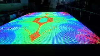 High Resolution P25 Led Lighted Video Dance Floor,Led Screen