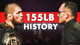 The Fascinating History of The UFC's Lightweight Division