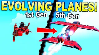 We Used Evolution to Create The Fastest Plane! - Trailmakers Multiplayer