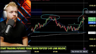 $7500 Day Trading LIVE Futures! PERFECT EXECUTION!