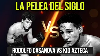 RODOLFO CHANGO CASANOVA VS KID AZTECA 🥊 LA PELEA DEL SIGLO (16 MAYO 1936) #boxeomexicano #boxeo