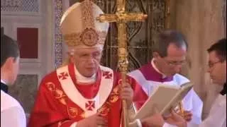 Pope Benedict XVI Mass in Westminster Cathedral - Full Video