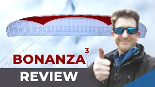 Gin Bonanza 3 review (EN C rated 2 liner paraglider)