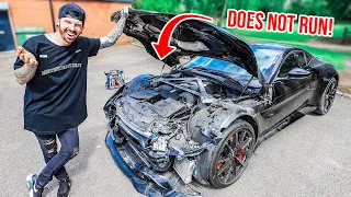 I BOUGHT THE CHEAPEST 2019 ASTON MARTIN VANTAGE ... ITS WRECKED
