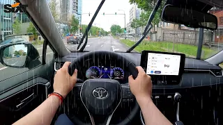 2023 Toyota RAV-4 | Rainy day POV Test Drive