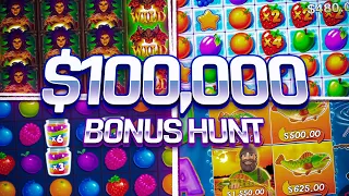 My $100,000 Bonus Hunt Opening paid this much?!